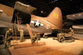 Cargo unloading from Curtiss C-46D Commando at National Museum of USAF. Dayton, OH.