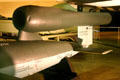Rocket engine tail of Republic/Ford JB-2 Loon at National Museum of USAF. Dayton, OH.