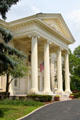 Portico of Wright-family Hawthorn Hill home. Dayton, OH.