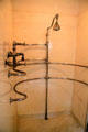 Orville Wright's bathroom shower at Hawthorn Hill. Dayton, OH.