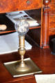 Oil lamp on desk at Johnston Farm. Piqua, OH.