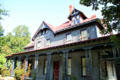 President James A. Garfield home with front porch used as campaign rostrum during 1880 presidential campaign during which over 15,000 supporters came. Mentor, OH.
