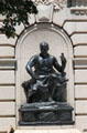 Sculpture by Henry Hering at Federal Reserve Bank of Cleveland. Cleveland, OH.