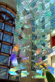 Prismatic sculpture in Galleria at Erieview. Cleveland, OH.