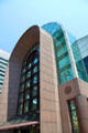 Arched entrance at Galleria at Erieview. Cleveland, OH.