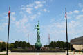 War Memorial Fountain: Peace Arising from the Flames of War by Marshall Maynard Fredericks. Cleveland, OH.
