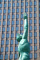 Peace reaching for heaven on War Memorial Fountain. Cleveland, OH.