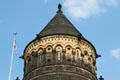 Conical tower of President James A. Garfield Memorial. Cleveland, OH.