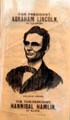 Lincoln-Hamlin campaign poster at Cleveland History Center. Cleveland, OH