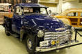 Chevrolet 3100 GP Pickup Truck at Crawford Auto Aviation Museum of Cleveland History Center. Cleveland, OH.