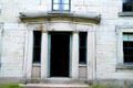 Front door portal of Herrick House at Hale Farm. Cleveland, OH.