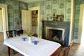 Dining room in Jonathan Goldsmith House at Hale Farm. Cleveland, OH.
