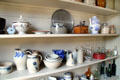 Pottery in Jonathan Goldsmith House at Hale Farm. Cleveland, OH.