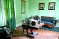 Parlor in Clement Jagger House at to Hale Farm. Cleveland, OH.