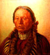Portrait of Horse Chief Eagle-Ponca by Henry C. Balink at Woolaroc Museum. Bartlesville, OK.