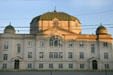 Octagonal dome of First Christian Church. Tulsa, OK.