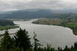 View of countryside from Astoria Column. Astoria, OR.