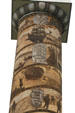 Frieze of Astoria Column from expedition across Great Divide to Northwest Company to statehood. Astoria, OR.