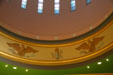Frieze of eagles in dome of Oregon State Capitol. Salem, OR.