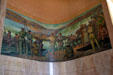 Mural of Lewis & Clark at Celilo Falls by Frank H. Schwartz in Oregon State Capitol. Salem, OR.