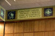 Names of Oregon pioneers in House chamber of Oregon State Capitol. Salem, OR.