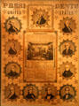 Graphic of U.S. Presidents through Polk at Gettysburg NPS Museum. Gettysburg, PA.