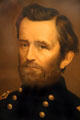 Portrait of Lt. General Ulysses S. Grant at Gettysburg NPS Museum. Gettysburg, PA.