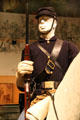 Union cavalry uniform at Gettysburg NPS Museum. Gettysburg, PA.