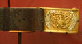 Union belt at Gettysburg NPS Museum. Gettysburg, PA.