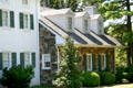 Stone addition added to farmhouse core of Eisenhower National Historic Site. Gettysburg, PA.