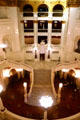 Pennsylvania Capitol Rotunda overview. Harrisburg, PA.