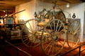 Hope Fire Co. hose reel carriage by L. Button of Waterford, NY, in Harrisburg Fire Museum. Harrisburg, PA.