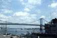 Ben Franklin Bridge. Philadelphia, PA.