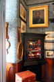 Study with paintings & collections at Kingscote. Newport, RI.