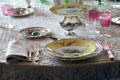 Dining Room place setting at Kingscote. Newport, RI.