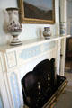 Northeast Bedroom fireplace at Kingscote. Newport, RI.