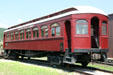 Passenger car of Black Hills Central Railroad. Hill City, SD.