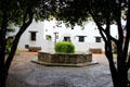 Courtyard fountain of Spanish Governor's Palace. San Antonio, TX.