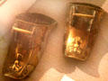 Brass Spanish stirrups at Spanish Governor's Palace. San Antonio, TX.