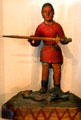Santeros-type carving at Spanish Governor's Palace. San Antonio, TX.