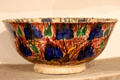Painted Spanish bowl at Spanish Governor's Palace. San Antonio, TX.