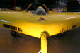 Nose view of Northrop N-1M flying wing at National Air & Space Museum. Chantilly, VA.