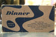 World War II K Rations box at National Air & Space Museum. Chantilly, VA.