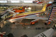 Boeing 367-80 "Dash 80" from above at National Air & Space Museum. Chantilly, VA.