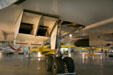 Air intakes of Concorde from France at National Air & Space Museum. Chantilly, VA.