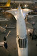 Overhead view of Concorde from France at National Air & Space Museum. Chantilly, VA.