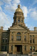 West entrance of Wyoming State Capitol. Cheyenne, WY.
