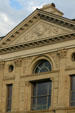 Neoclassical details of Wyoming State Capitol. Cheyenne, WY.