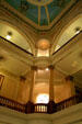 Rotunda of Wyoming State Capitol. Cheyenne, WY.