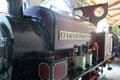 Kettering Furnaces No.3 built for Kettering Ironstone Railway by Black, Hawthorn & Co of Gateshead on Tyne at Penrhyn Castle Rail Museum. Bangor, Wales.